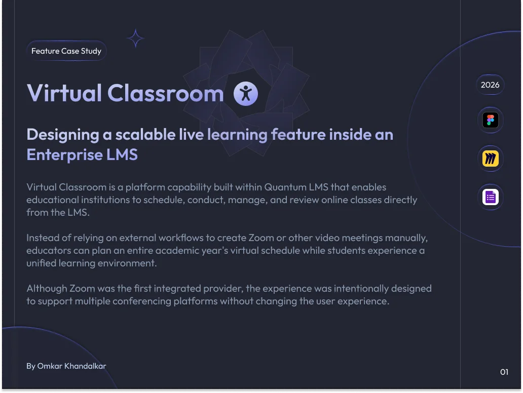 Quantum Virtual Classroom